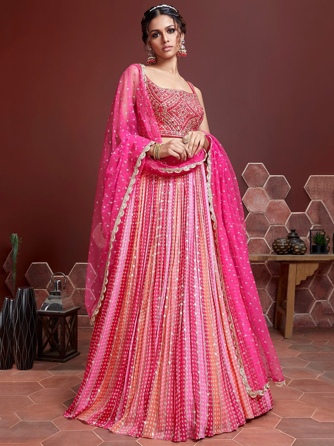HEAVY WEDDING LEHENGA