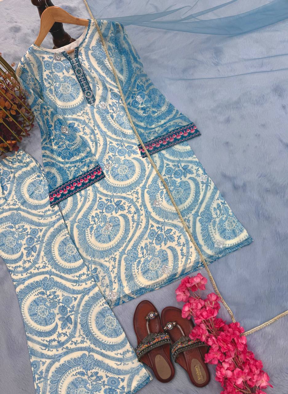 Trendy Digital Farshi Salwars