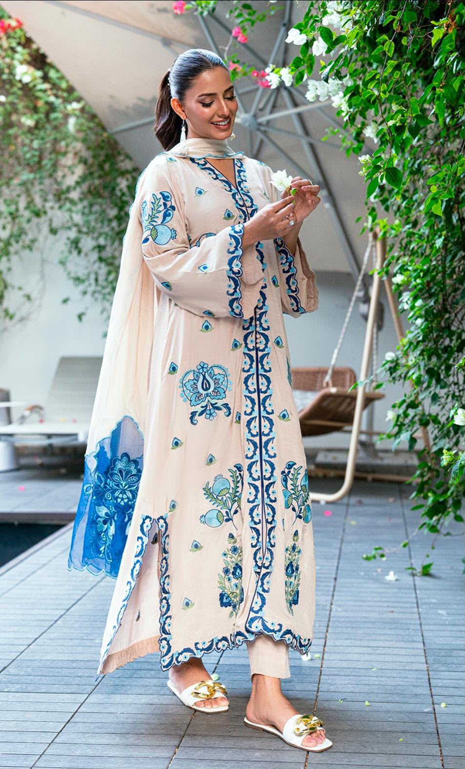 Nilofer Grace long kaftan - 1213