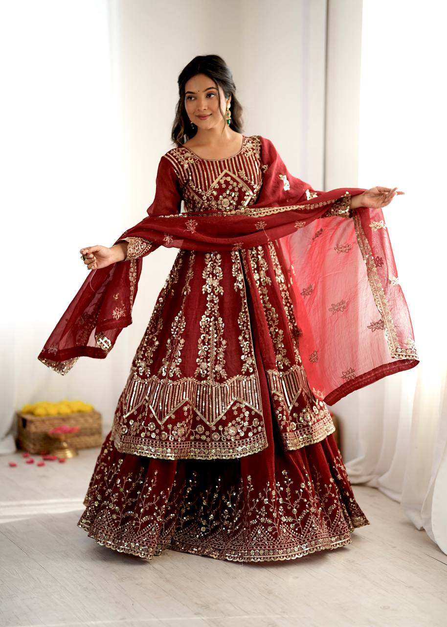 Kasheesh Anarkali lehenga