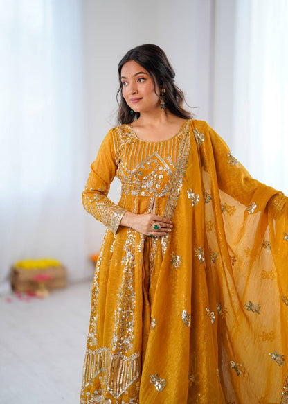Kasheesh Anarkali lehenga