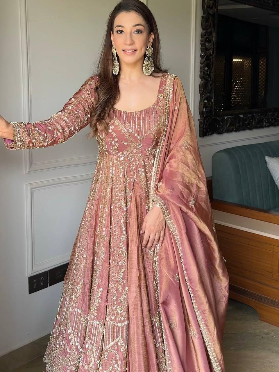 Kasheesh Anarkali lehenga