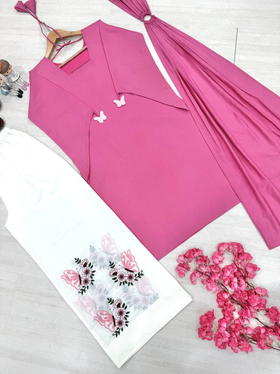 Butterfly farshi salwar set