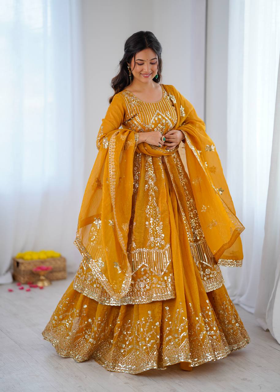 Kasheesh Anarkali lehenga