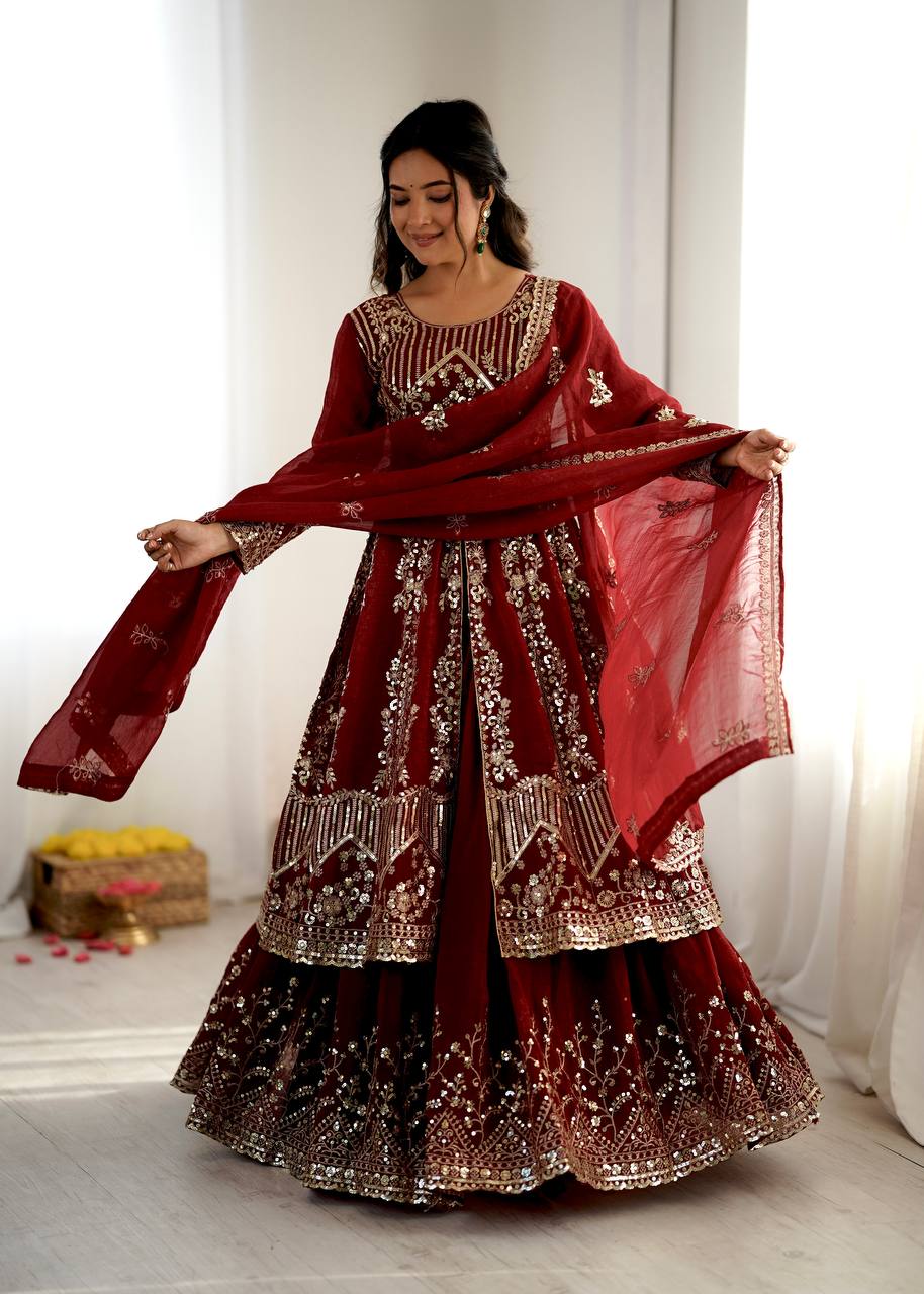 Kasheesh Anarkali lehenga