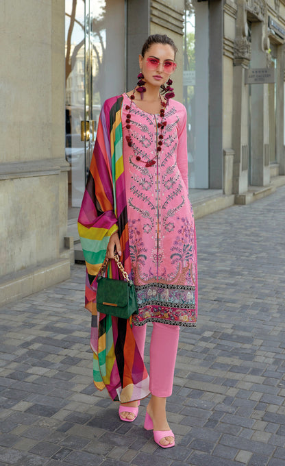 Lawn comfortable salwar suite M to XXXL - 1141
